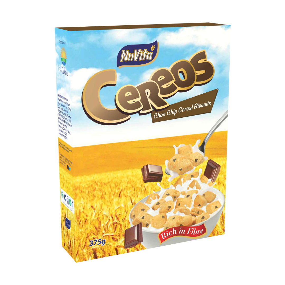 NUVITA CEREOS CHOC CHIP 562.5G